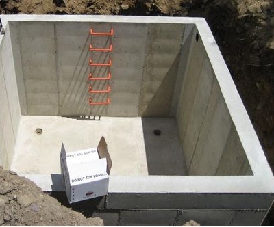 Construcción de tanque de almacenamiento de agua